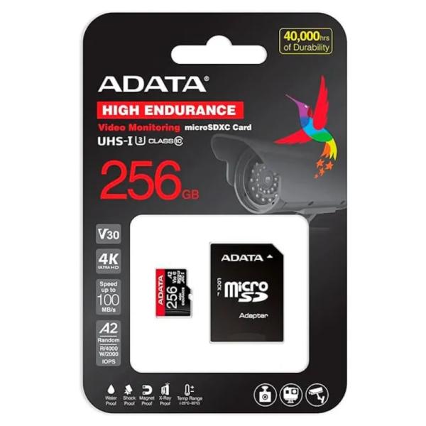 MEMORIA MICRO SD ADATA AUSDX256GUI3V30SHA2-RA1