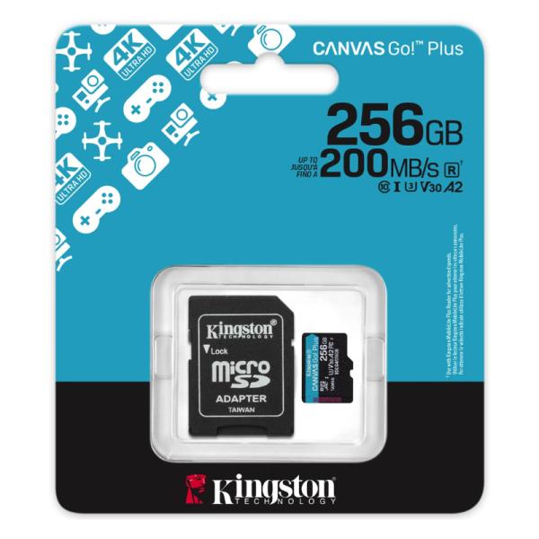 MEMORIA MICRO SD KINGSTON SDCG4/256GB