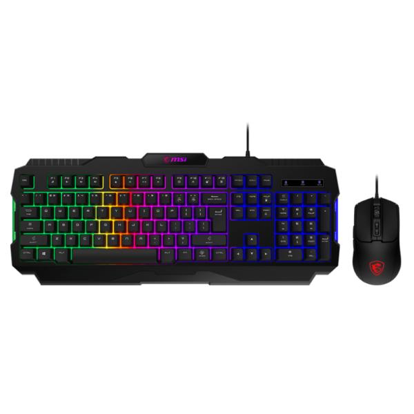 TECLADO Y MOUSE MSI FORGE GK100 COMBO LS