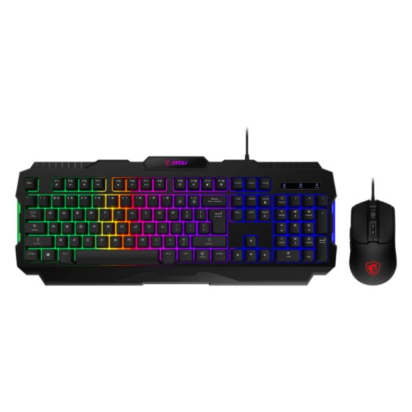 TECLADO Y MOUSE MSI FORGE GK100 COMBO US
