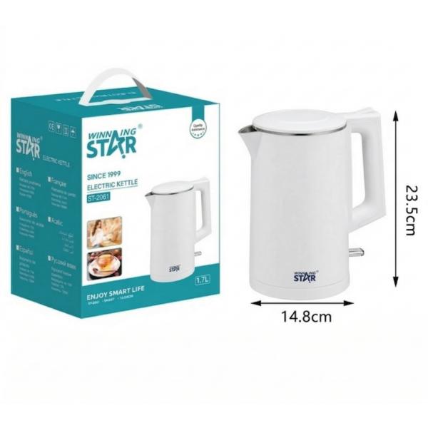 HERVIDOR WINNING STAR ST-2061-BLANCO