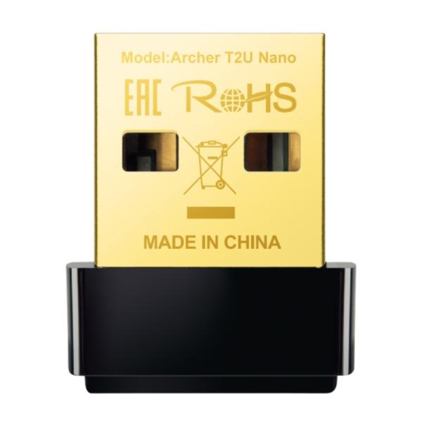 ADAPTADOR TP LINK ARCHER T2U NANO