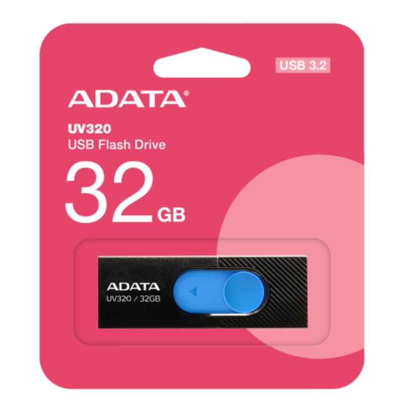 MEMORIA USB ADATA AUV320-32G-RBKBL